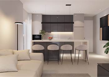 Bilocale con balconi 