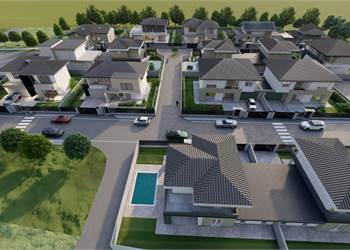 VEVERI 4 - Ville a Novara in costruzione